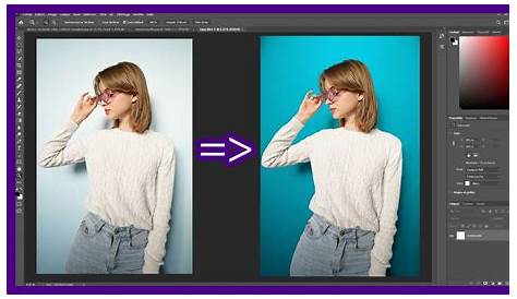 Changer la couleur arrière plan dans Photoshop - La Retouche photo