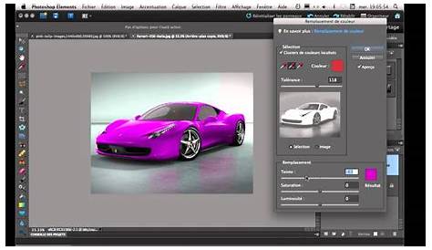 Comment changer les couleurs d'une Photo avec Adobe Photoshop CC. - YouTube
