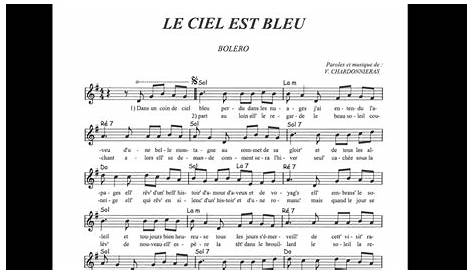 Le ciel est bleu (Vincent Jost) - texte intégral - Poésie - Atramenta