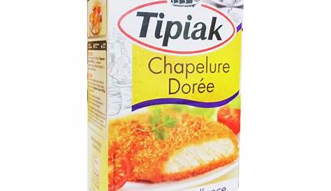 Chapelure Tipiak Composition Dorée TIPIAK La Boite De 250 G à Prix Carrefour