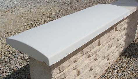 CARRE D'ARC Chaperon de mur plat 30 x 100 cm blanc