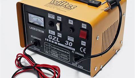 Chargeur démarreur de batterie 12-24V AWELCO Charge 60A auto poids