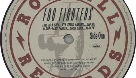 Foo Fighters – Greatest Hits Framed Signature Gold LP Record Display M4