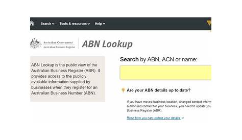 How to check if an ABN is the real deal — e-BAS Accounts