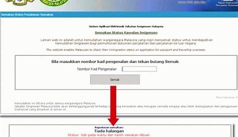 Malaysia Immigration Online Check - Malaysia Visa Check Status Online