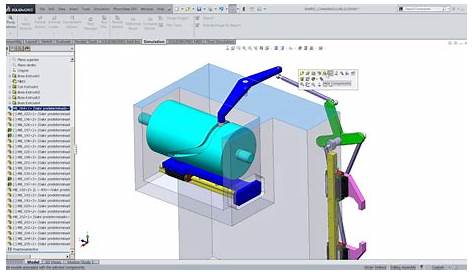 Chemin De Came Solidworks Radial Engine Motor Radial Housing 08