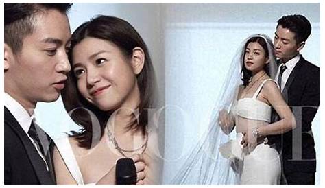 Condor Heroes stars Michelle Chen and Chen Xiao kick off wedding
