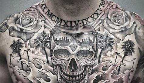 Cool male tattoo designs | Cool chest tattoos, Tattoo designs men