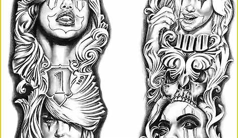 chicano tattoo art gallery | Nail Art Tattoo | Chicano art, Chicano art