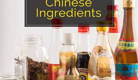 Chinese Cooking Ingredient 13 Letters 10 For Chichilicious