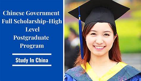 CHINESE GOVERNMENT SCHOLARSHIP FOR THE ACADEMIC YEAR 2023 - 2024