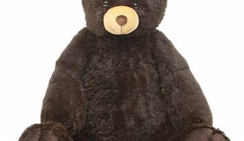 Teddy Grahams CHUNKY CHOCOLATE BROWN TEDDY BEAR 7" Bean Bag Stuffed
