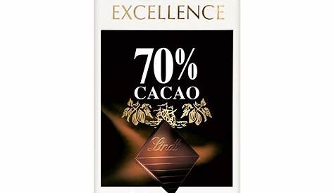 Lindt Excellence 70% Cacao Dark Chocolate Bar 100g – Lindt Chocolate Canada