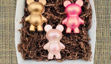 Baby Teddy Bear 3 part mold breakable chocolate mold Bear | Etsy