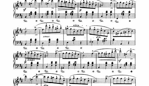 Waltz in A minor, B.150 (Chopin) Sheet Music YouTube