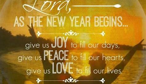 Christian Quotes For The New Year