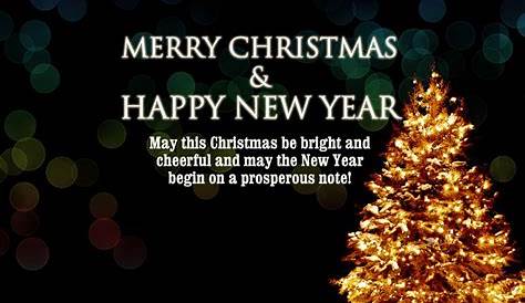 Christmas & New Year Wishes To Business Clients