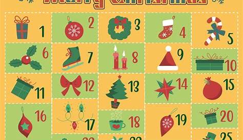 [Download] PLR Printable Christmas Advent Calendar + 2021 Calendar