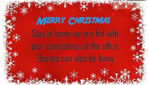 Christmas And New Year Wishes To Staff