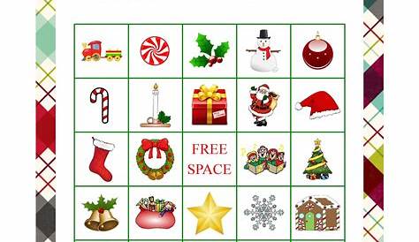 Christmas Bingo Printable Free Pdf