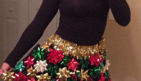 Christmas Bow Skirt Diy