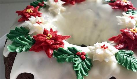 Christmas Bundt Cake Decorating Ideas : Snowy Christmas Tree Cake Go Go