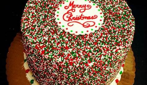 Christmas Cake Decorating Sprinkles