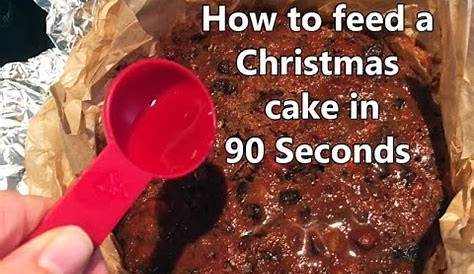How to feed a Christmas cake Anges de Sucre Anges de Sucre