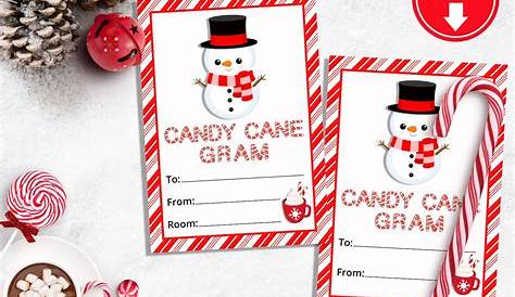 Christmas Candy Grams