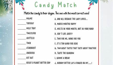 Christmas Candy Quiz