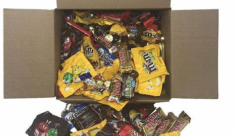 Mars Chocolate Holiday Minis Size Christmas Candy Bars Variety Pack, 55