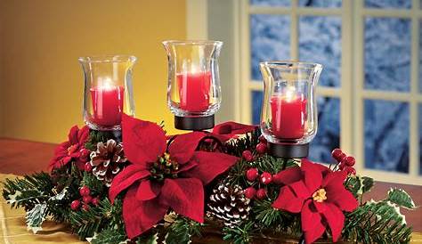 Christmas Centerpiece Ideas With Candles