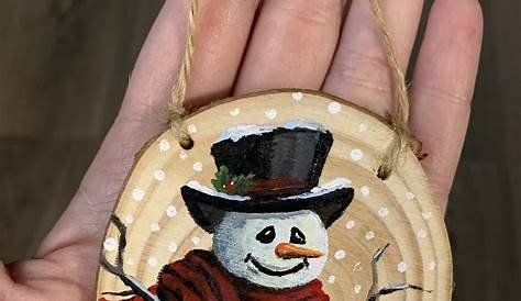 Christmas Crafts Round Ornament