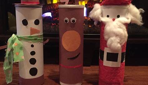 Christmas Crafts Using Pringles Cans