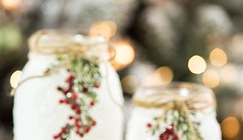 Christmas Crafts With Jars