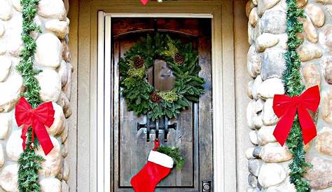 Christmas Decor Door