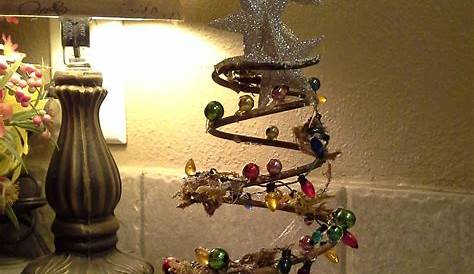 Christmas Decorating Using Bed Springs