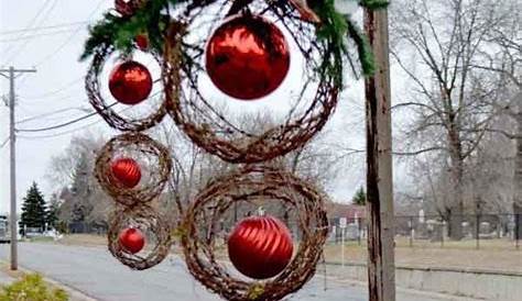 03 Inspiring DIY Outdoor Christmas Decoration Ideas Bricolage noël