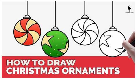 Christmas Decorations Easy Drawing