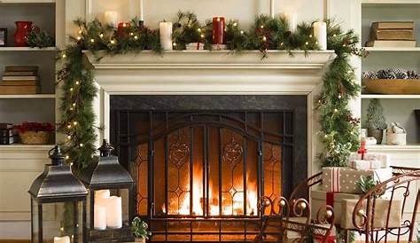 Christmas Decorations For A Fireplace