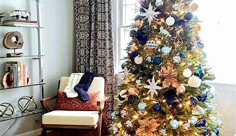 10+ Navy Blue Christmas Decorations