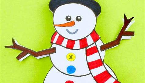 Christmas Decorations Paper Snowman