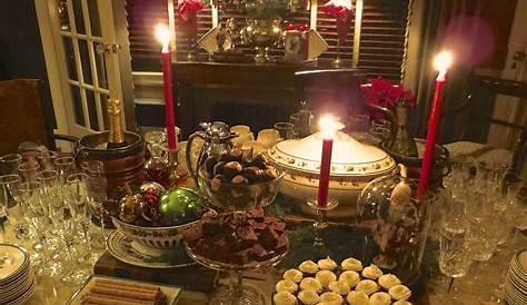 Christmas Dinner Party Entertainment Ideas Festive Tablescape For A Holiday Classy Clutter
