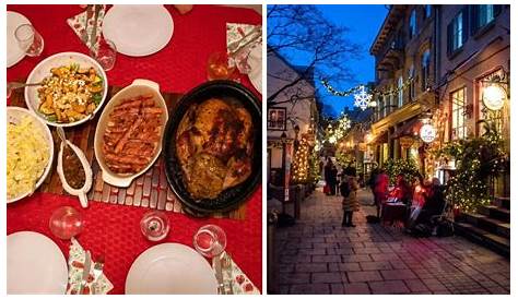 Christmas Dinner Quebec City 2023