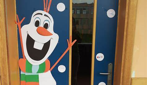Christmas Door Decorations Olaf