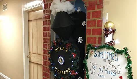 Christmas Door Decorations Polar Express
