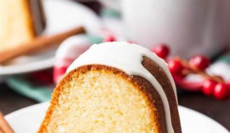 Christmas Eggnog Cake Recipe