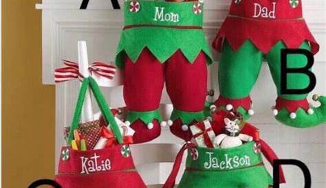 Christmas Elf Candy Gift Bags