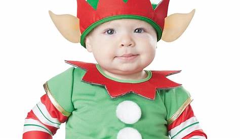 Christmas Elf Costume For Baby Boy