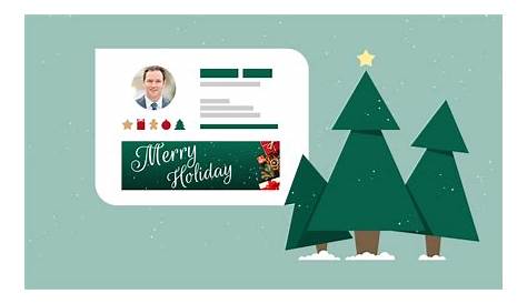 Christmas Email Signature Templates Free